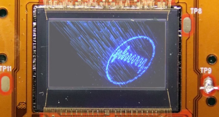 World’s First GaN-on-Silicon Monolithic FHD microLED Bonded Displays